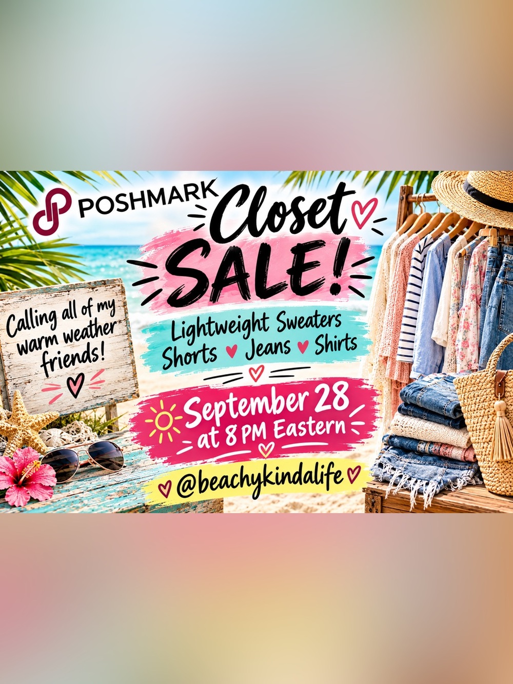 Closet Sale- Come shop with me!